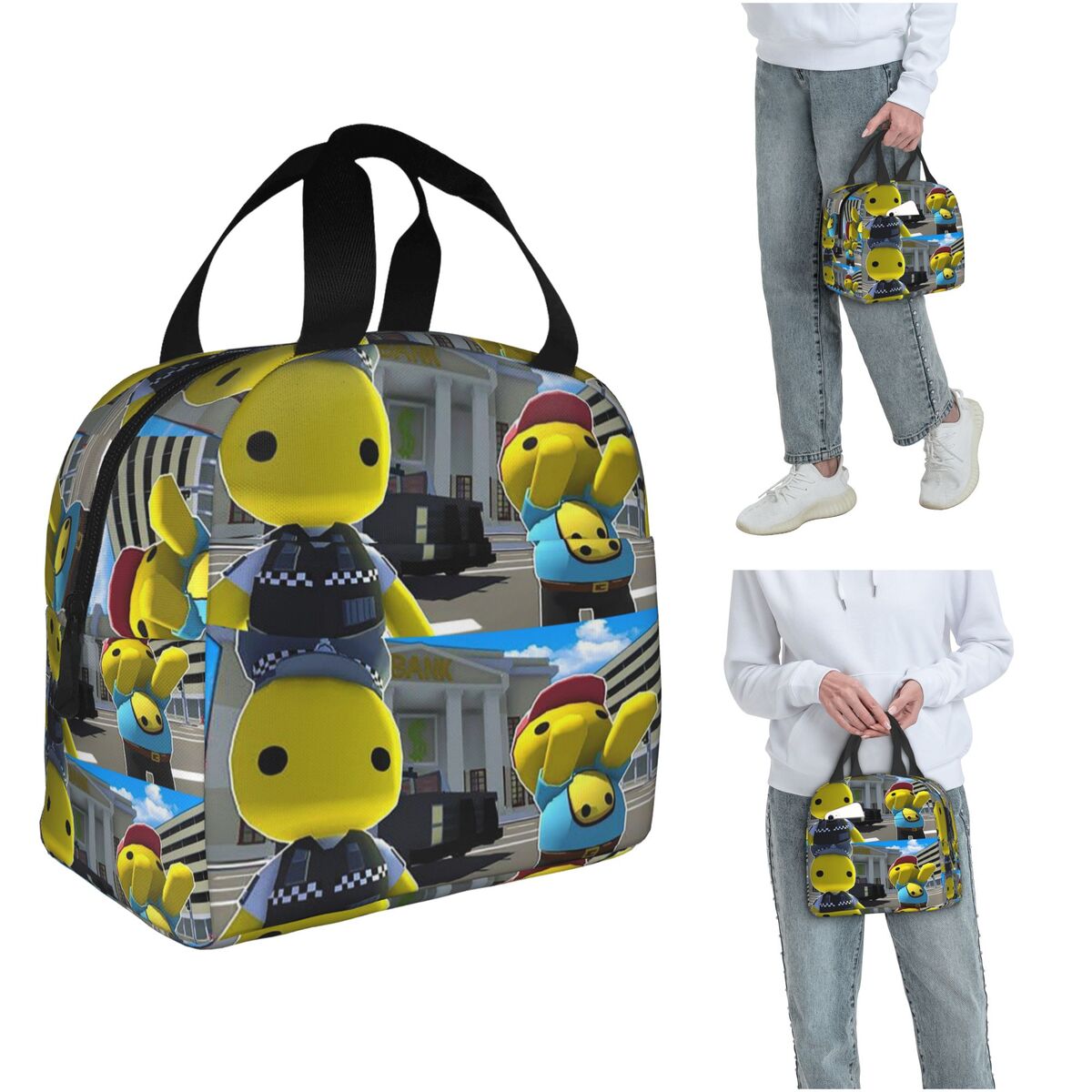 Women'S Bag Online - Ланч-боксы Wobbly Life Интернет-игры Изолированная сумка