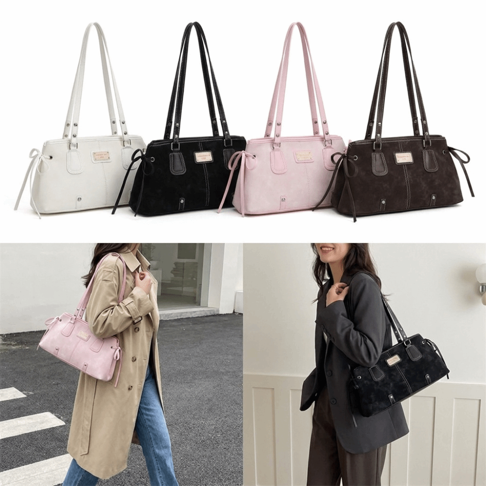 Top Handle Structured - Минималистичная сумка-тоут из искусственной кожи с