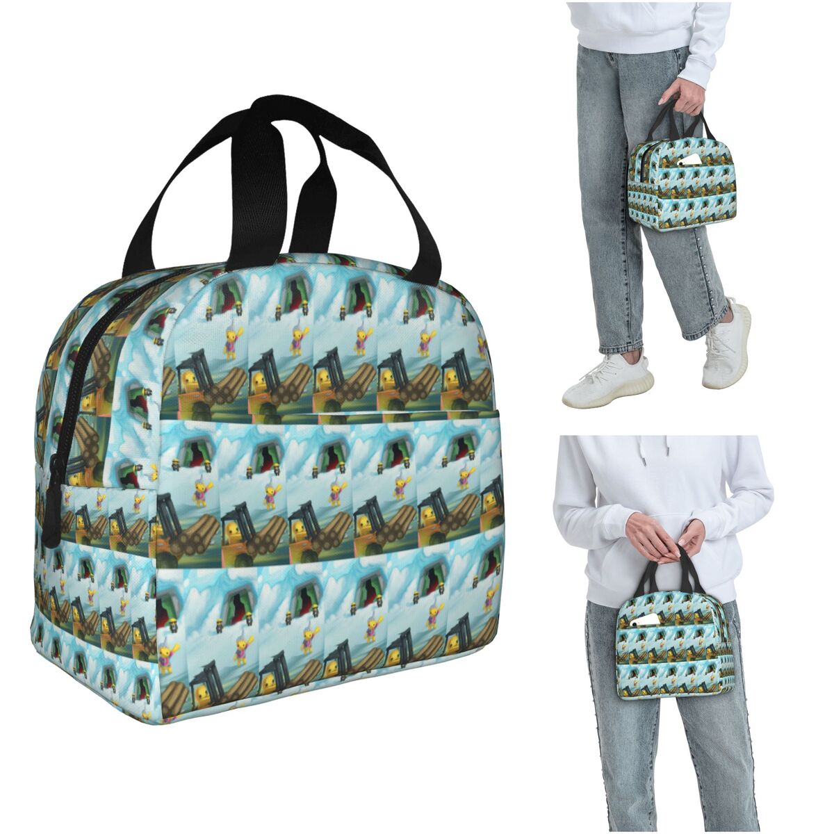 Women'S Bag Online - Ланч-боксы Wobbly Life Интернет-игры Изолированная сумка