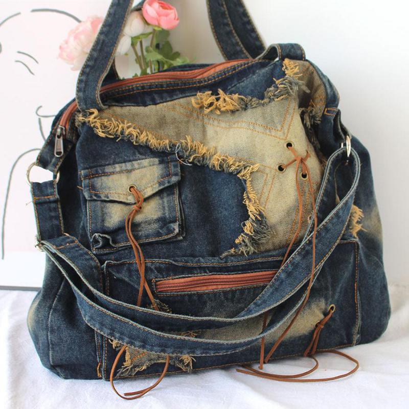 Women Bags Jeans - Сумка через плечо Y2K Wasteland Stray