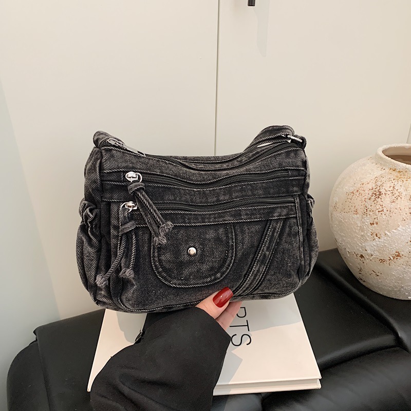 Сумка-рюкзак из синего денима  – обзор и цена Women'S Kipling Bags