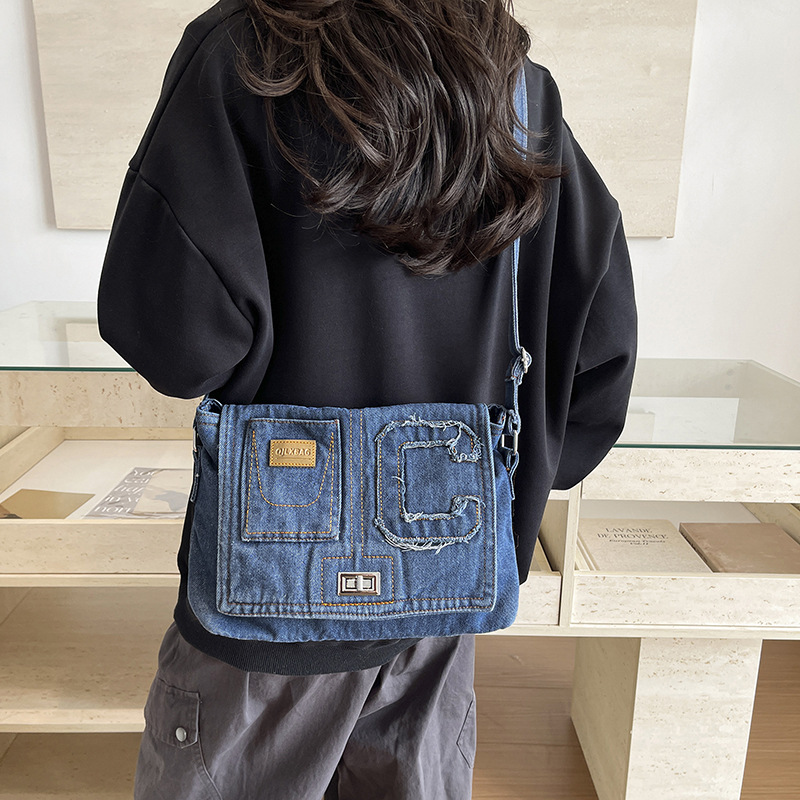 Женская джинсовая сумка-кроссб – обзор и цена Women Bags Jeans
