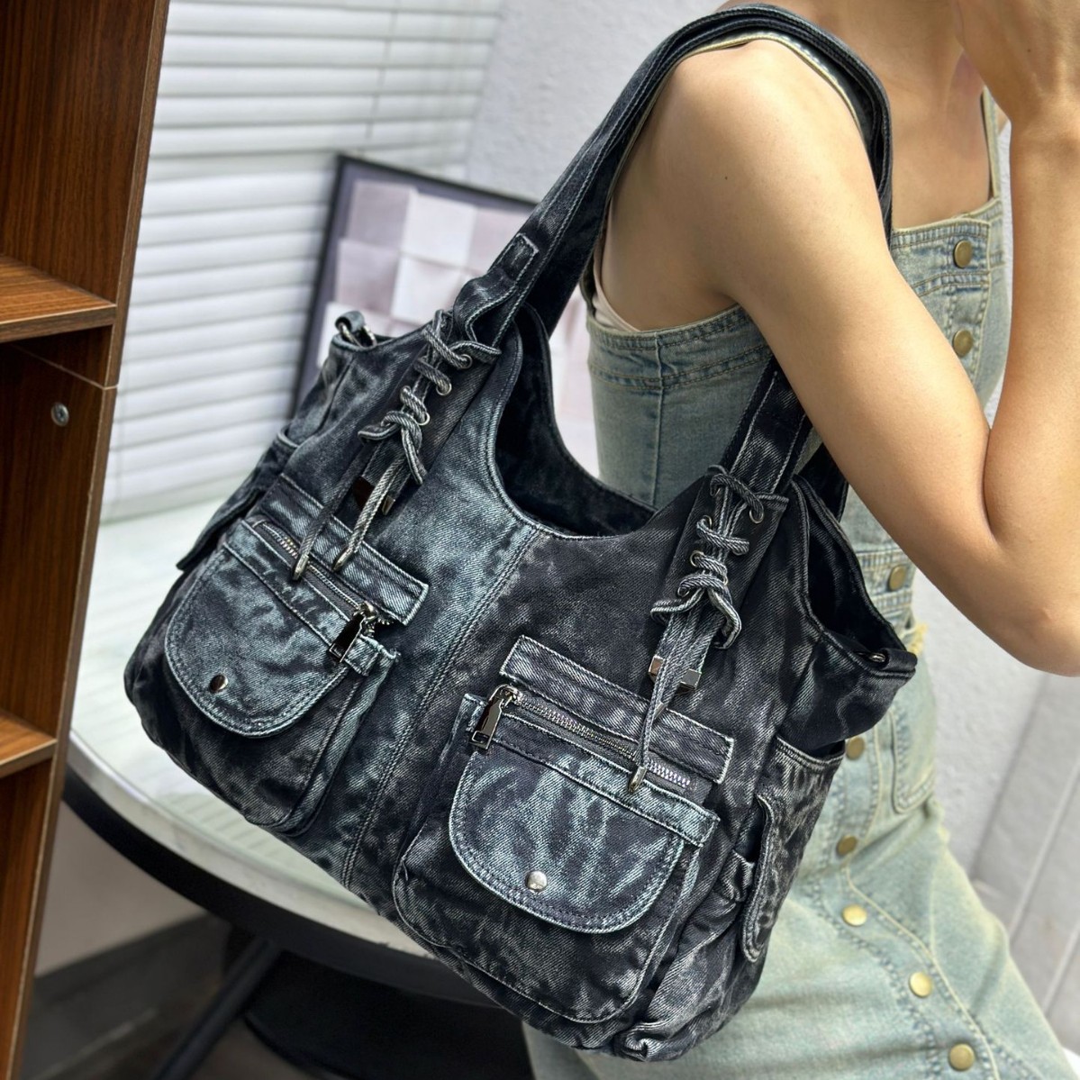 Женская джинсовая сумка Y2K, в – обзор и цена Women Bags Jeans