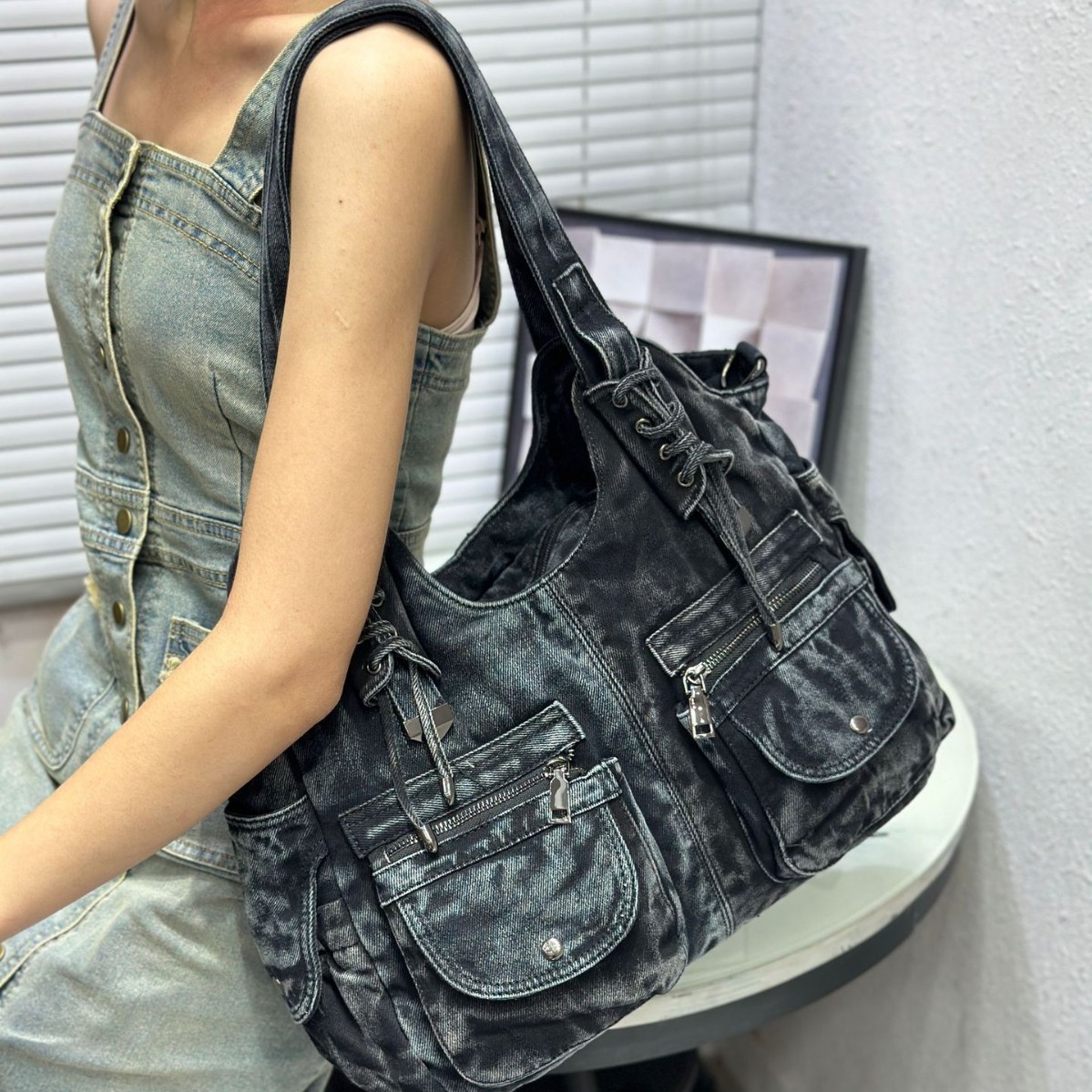 Женская джинсовая сумка Y2K, в – обзор и цена Women Bags Jeans