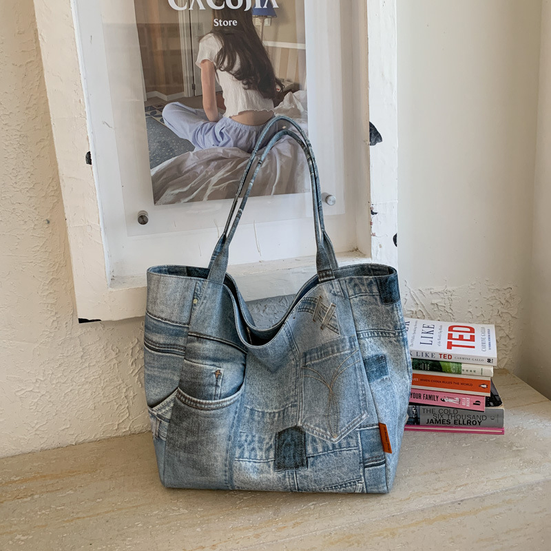 Сумка-тоут SHELKSBAG из джинсо – обзор и цена Women Bags Jeans