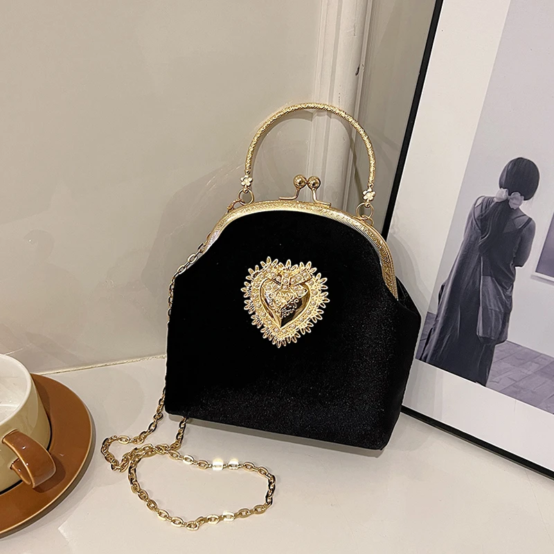 Бархатная рамка с цепочками в  – обзор и цена Women Bags Sale
