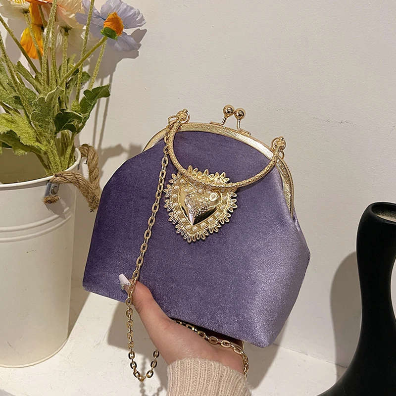 Бархатная рамка с цепочками в  – обзор и цена Women Bags Sale