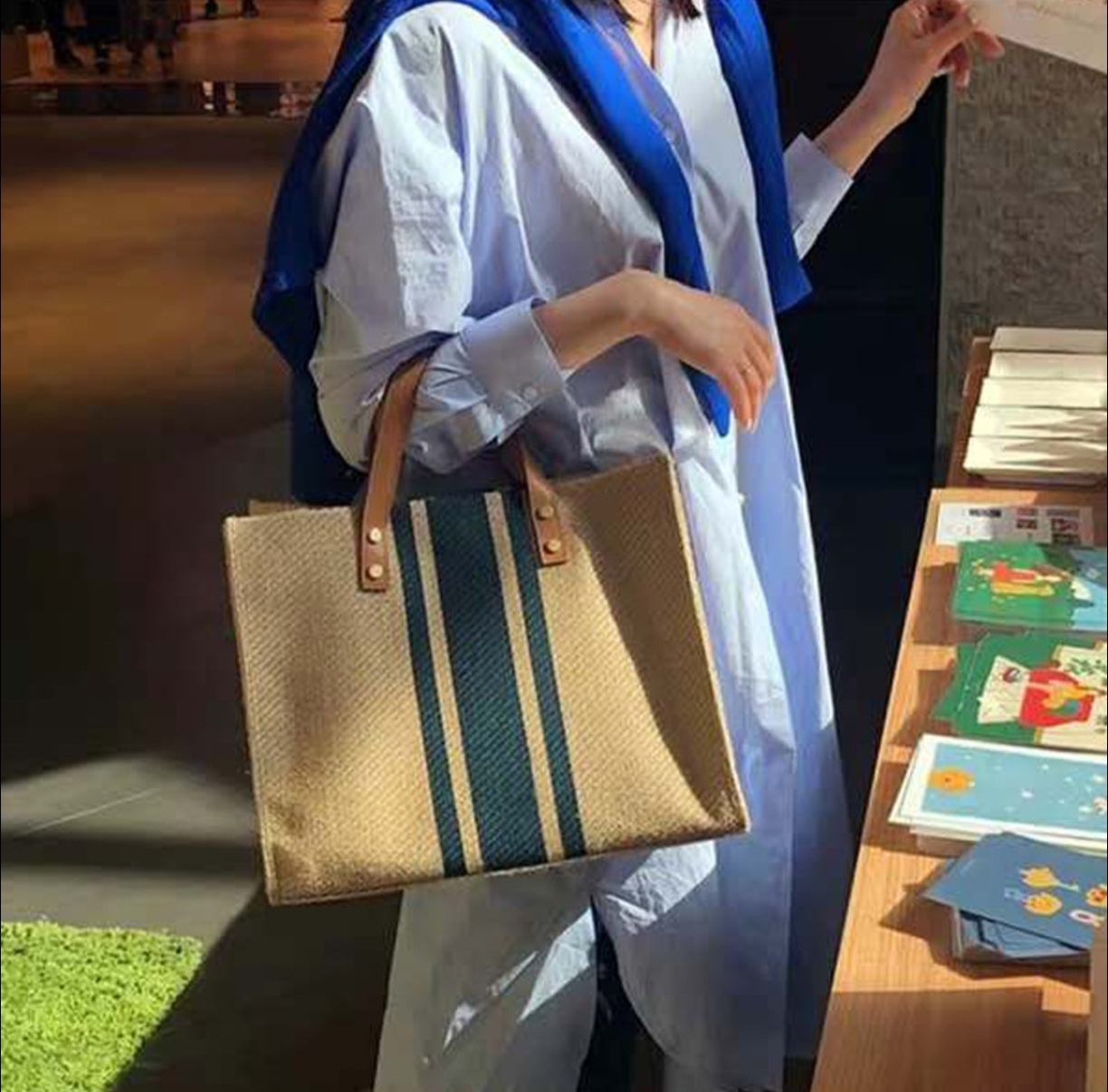Новая полосатая холщовая сумка – обзор и цена Women Hand Bags For Office