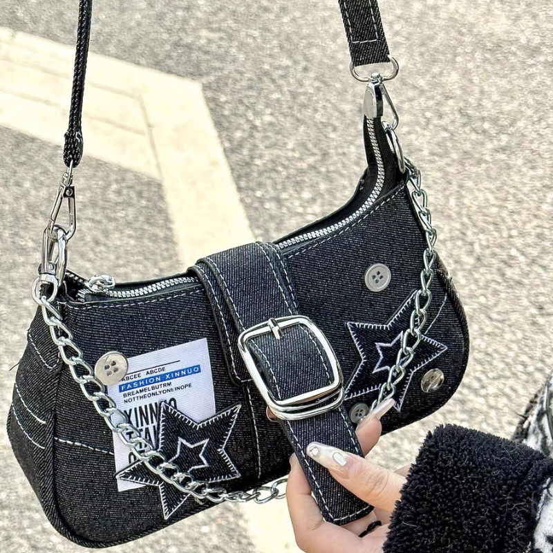 Модные женские сумки Y2K с узо – обзор и цена Women Bags Jeans